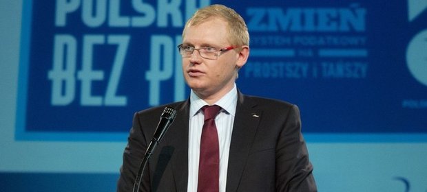 Paweł Gruza, wiceminister finansów, chce, by podatek był "bardziej intratny dla gospodarki"