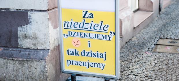 Zakaz handlu "stanie" przed Trybunałem Konstytucyjnym.