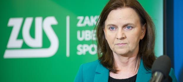 Prof. Gertruda Uścińska, prezes ZUS