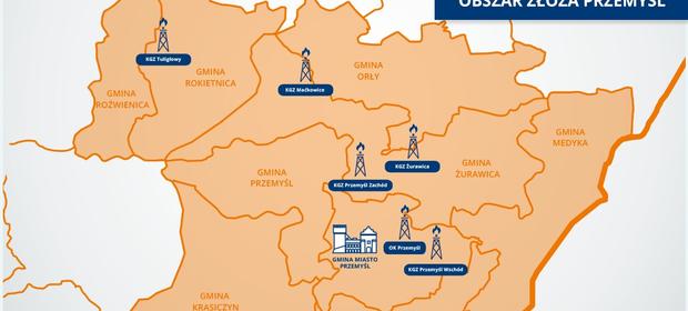 W rejonie Przemyśla PGNiG prowadzi zakrojone na szeroką skalę prace wydobywcze.