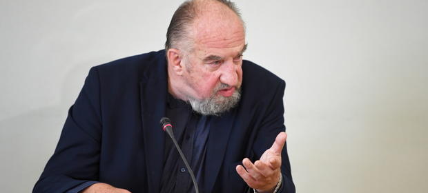 Warszawa, 18.09.2018. Witold Modzelewski podczas przesłuchania przez Komisję ds. VAT.