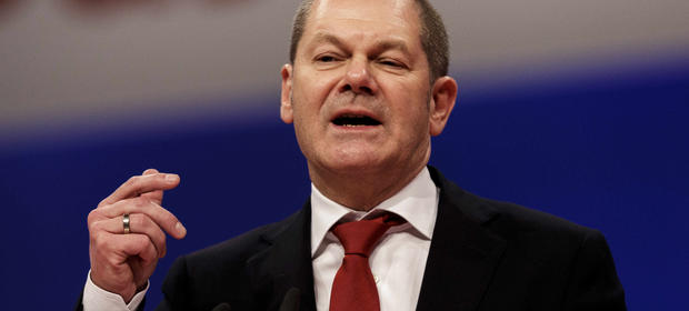 Olaf Scholz, burmistrz Hamburga, ma objąć resort finansów