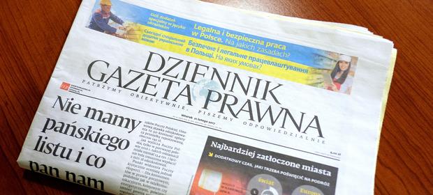 Ryszard Pieńkowski jest jedynym włłaścicielem "Dziennika Gazety Prawnej".