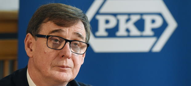Krzysztof Mamiński, szef Grupy PKP, a od kilku miesięcy także p.o. prezesa PKP Cargo