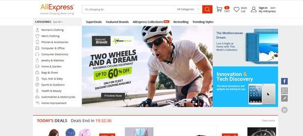 AliExpress zyskuje popularność nad Wisłą. W zagranicznych serwisach najczęściej Polacy szukają odzieży