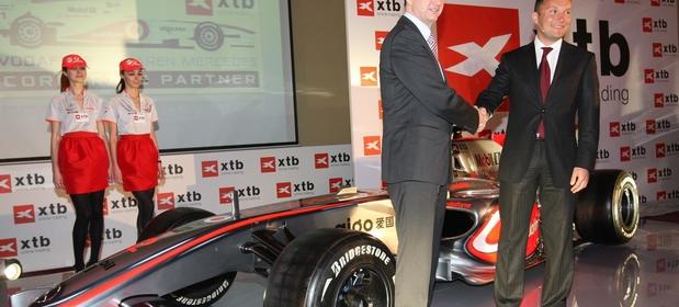 Dom Maklerski XTB był jednym ze sponsorów teamu Formuły 1.